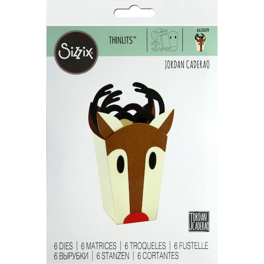 Sizzix&#xAE; Thinlits&#x2122; Reindeer Bag Die Set